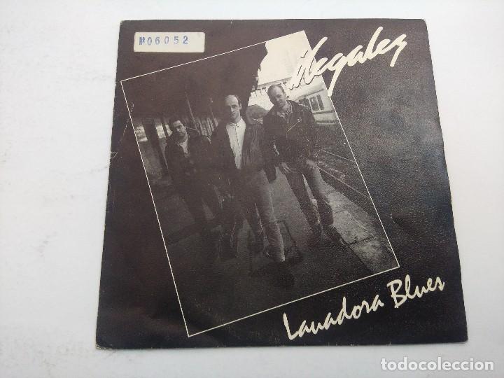 Discos de vinilo: ILEGALES/LAVADORA BLUES/SINGLE. - Foto 1