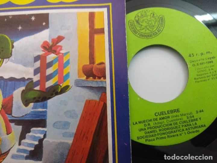 Discos de vinilo: CUELEBRE/LA NUECHI DAMOR/SINGLE. - Foto 2