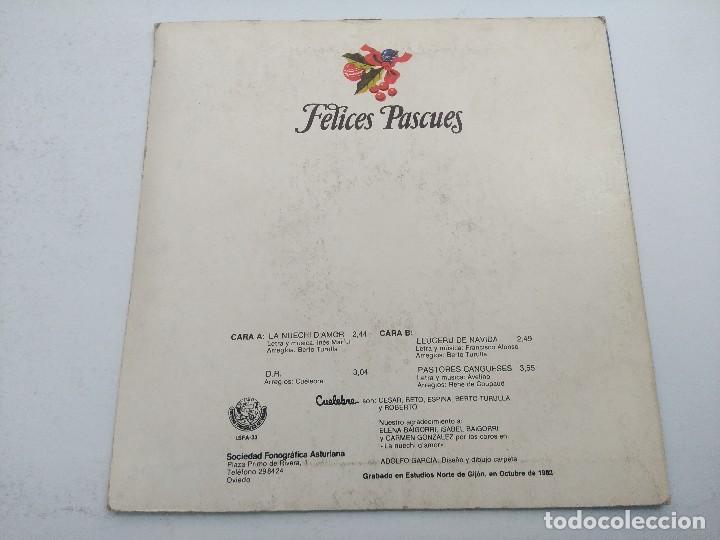 Discos de vinilo: CUELEBRE/LA NUECHI DAMOR/SINGLE. - Foto 3