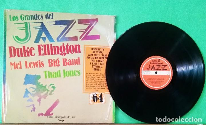 Discos de vinilo: GRANDES DEL JAZZ 64 . DUKE ELLIGTON Y OTROS . PRECINTADO ABIERTO. EXCELENTE ESTADO