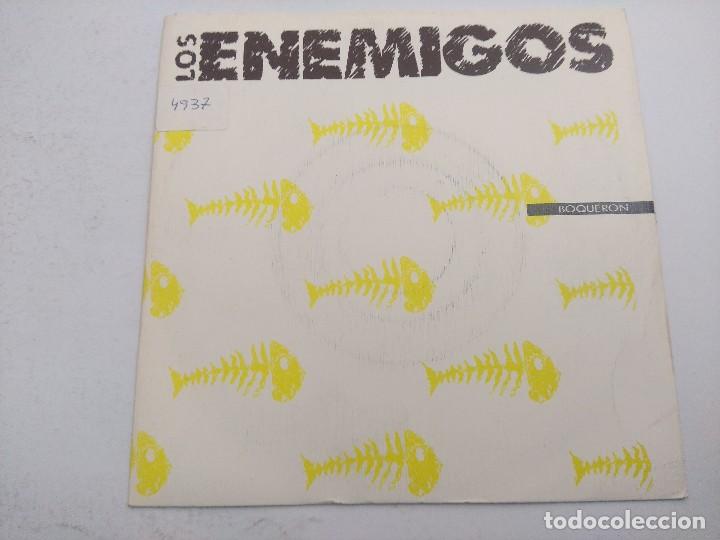 Discos de vinilo: LOS ENEMIGOS/BOQUERON/SINGLE. - Foto 1