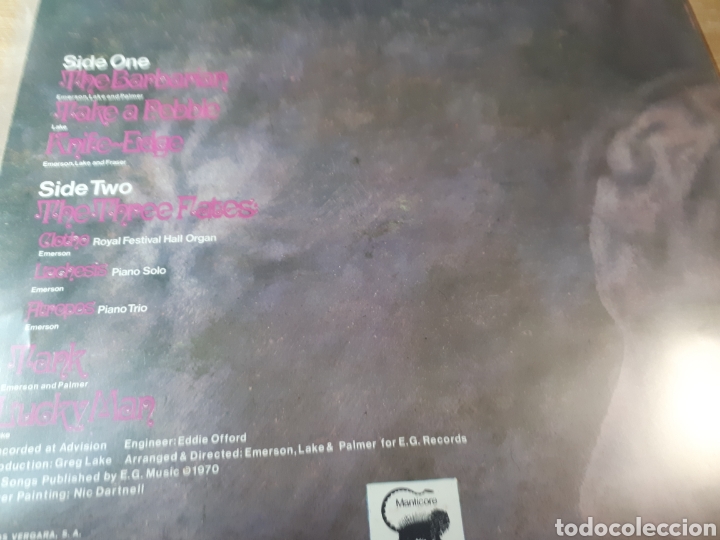Discos de vinilo: EMERSON LAKE AND PALMER - Foto 2