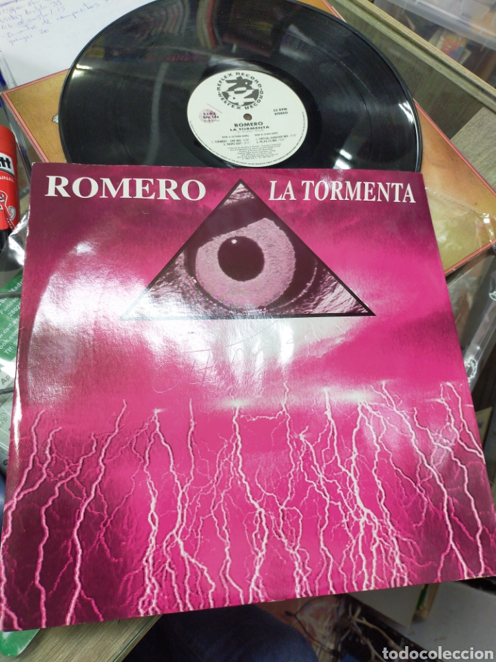 Discos de vinilo: Romero Maxi la tormenta Italia 1994 - Foto 1