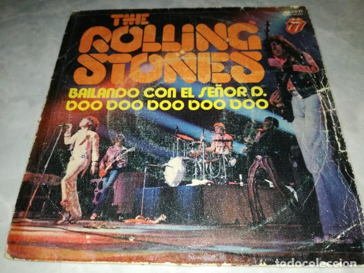 Discos de vinilo: THE ROLLING STONES-DOO DOO DOO DOO DOO-BAILANDO CON EL SE&Ntilde;OR D-ORIGINAL ESPA&Ntilde;OL 1974