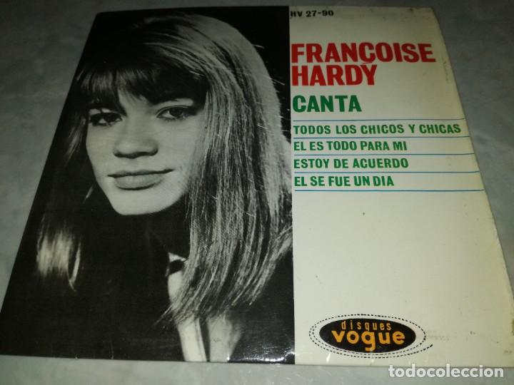 Dischi in vinile: FRANCOISE HARDY CANTA TODOS LOS CHICOS Y CHICAS-ORIGINAL ESPA&Ntilde;OL 1962