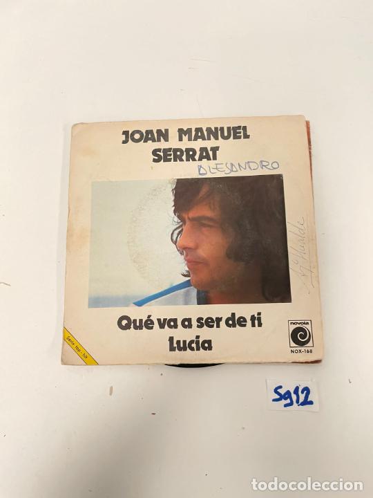Discos de vinilo: Joan Manuel Serrat - Foto 1