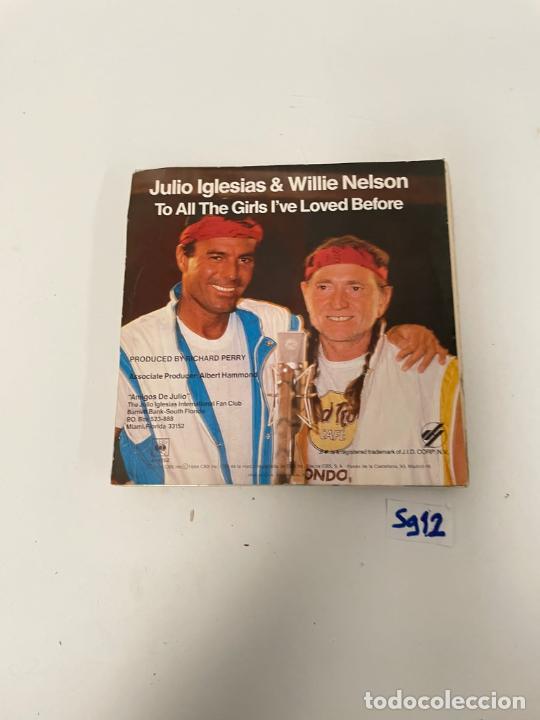 Discos de vinilo: Julio Iglesias & Willie Nelson - Foto 1