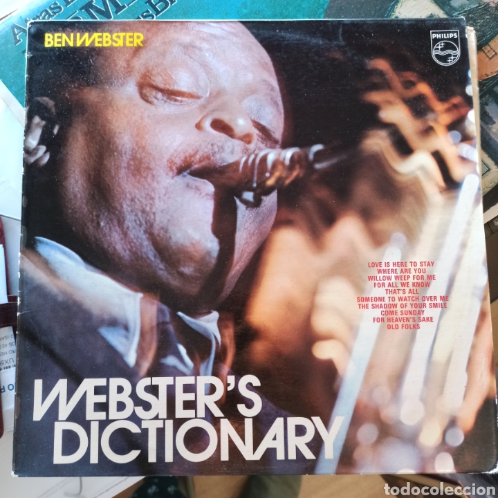 Discos de vinilo: Ben Webster - Websters Dictionary (Philips, UK, 1970) - Foto 1
