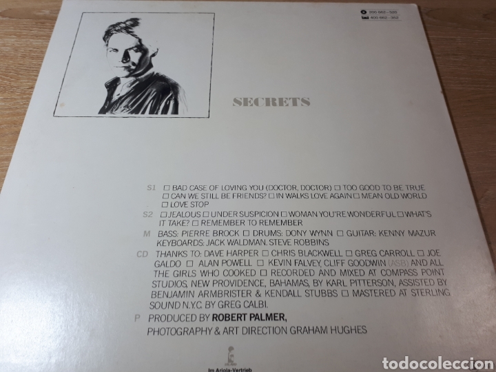 Discos de vinilo: ROBERT PALMER SECRETS - Foto 2