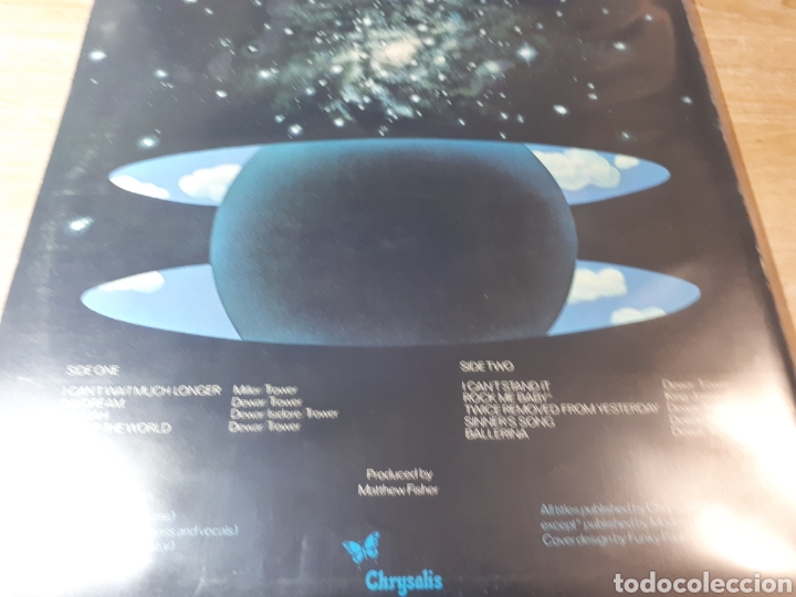 Discos de vinilo: ROBIN TROWER TWICE REMOVED FROM YESTERDAY - Foto 2