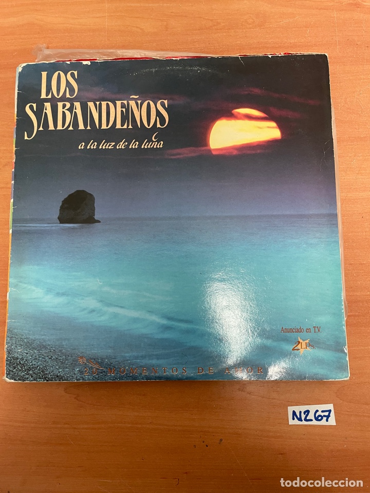 Discos de vinilo: LOS SABADE&Ntilde;OS - A LA LUZ DE LA LUNA - Foto 1
