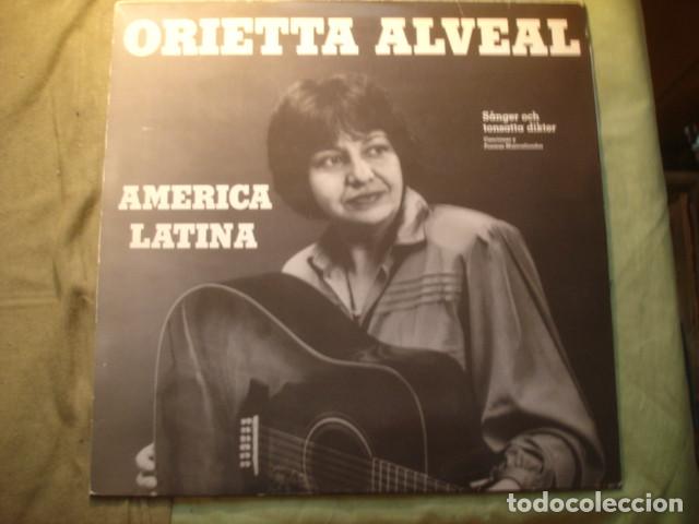 Disques de vinyle: Orietta Alveal - America Latina Canciones y poemas musicalizados