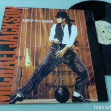 Discos de vinilo: MICHAEL JACKSON - LEAVE ME ALONE ... MAXISINGLE DEL AÑO 1989 - EDICION ESPAÑOLA - BUEN ESTADO. Lote 254997235