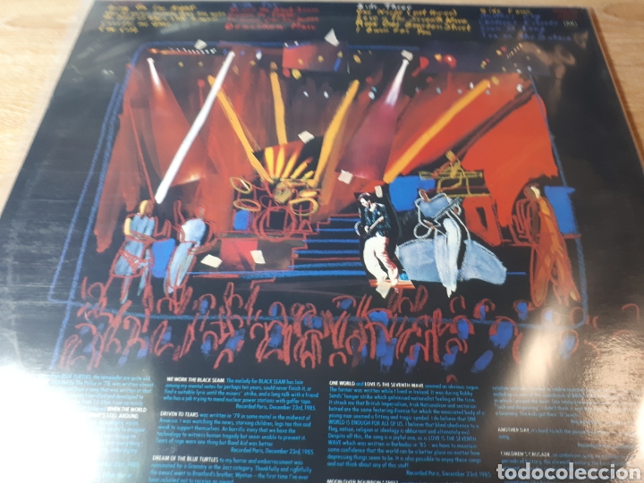 Discos de vinilo: STING BRING ON THE NIGHT DOBLE LP EN DIRECTO - Foto 2