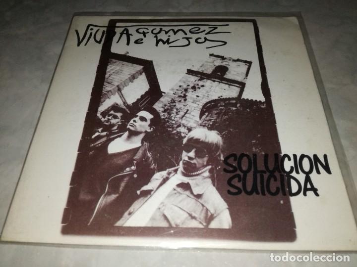 Discos de vinilo: VIUDA GOMEZ E HIJOS-SOLUCION SUICIDA - Foto 1
