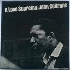 Discos de vinilo: JOHN COLTRANE. A LOVE SUPREME. IMPULSE-MEDITERRANEO, SPAIN 1964 (EDICIÓN DE 1976) LP +DOBLE CUBIERTA. Lote 255014655