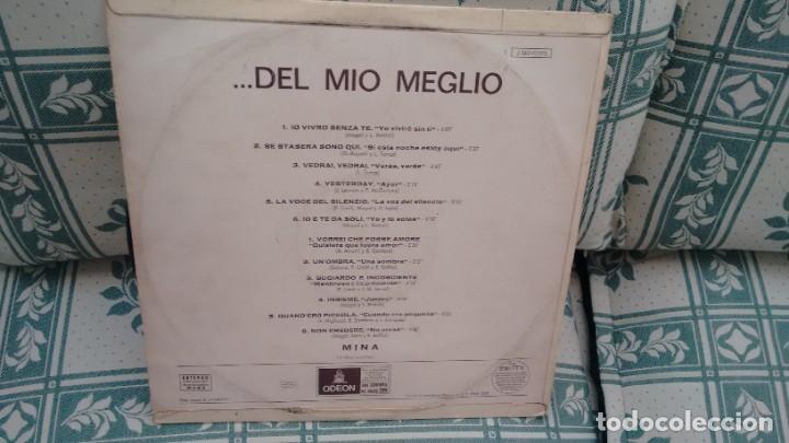 Discos de vinilo: L.P ( VINILO) DE MINA A&Ntilde;OS 70 - Foto 2