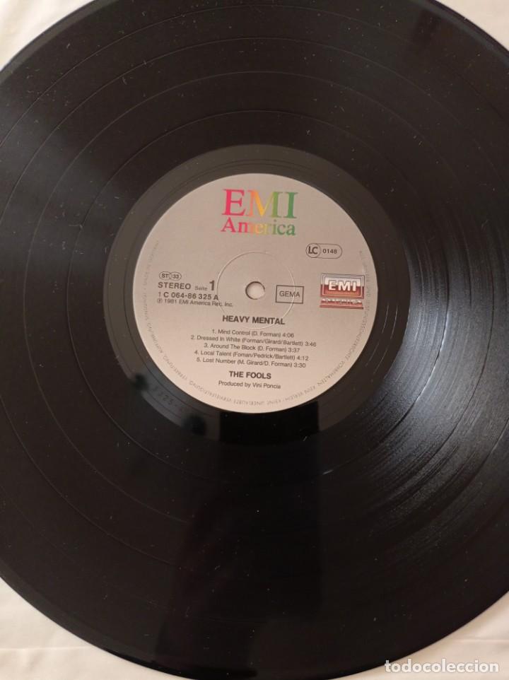 Discos de vinilo: THE FOOLS - HEAVY MENTAL LP - Foto 6