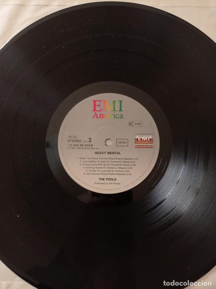Discos de vinilo: THE FOOLS - HEAVY MENTAL LP - Foto 7