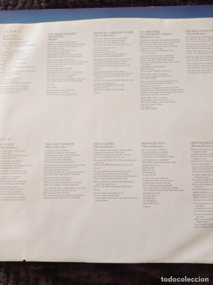 Discos de vinilo: ASIA - ALPHA - LP ....................... - Foto 4