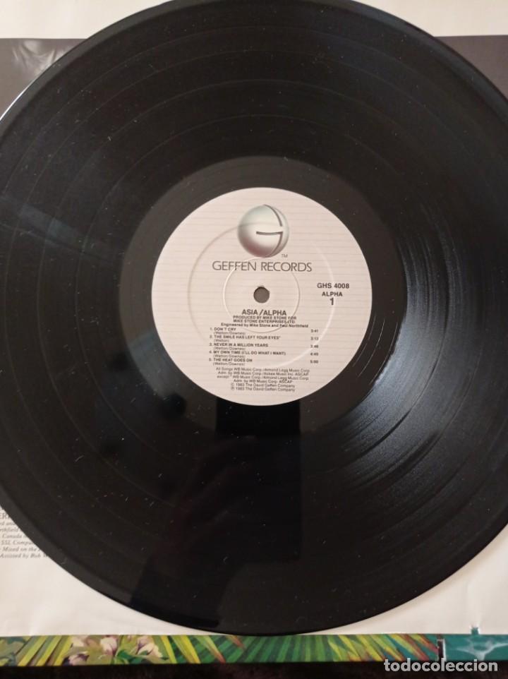 Discos de vinilo: ASIA - ALPHA - LP ....................... - Foto 6