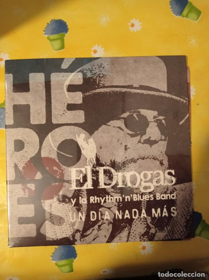 Discos de vinilo: EL DROGAS - HEROES SINGLE LP - Foto 1