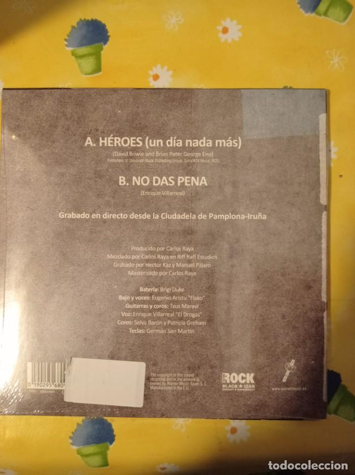 Discos de vinilo: EL DROGAS - HEROES SINGLE LP - Foto 2