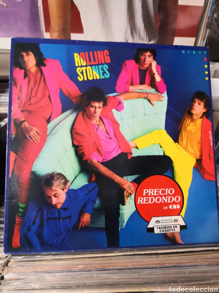 Discos de vinilo: Rolling Stones dirty work - Foto 1