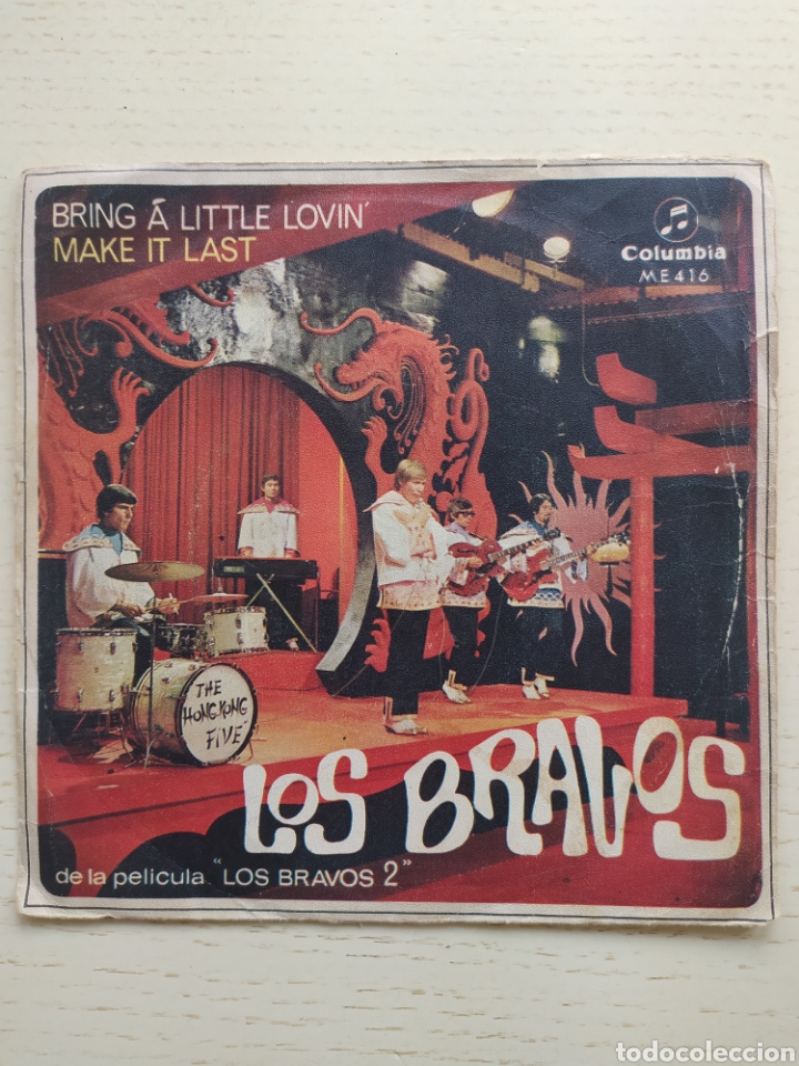 Discos de vinilo: Single Los Bravos - Foto 1