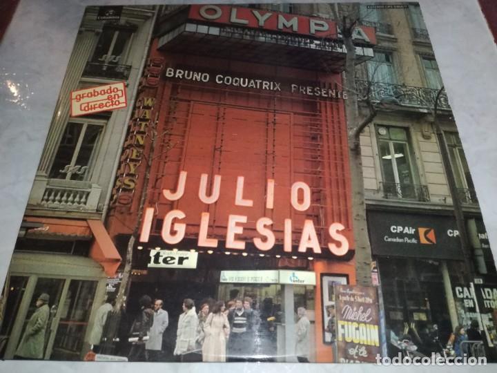 Discos de vinilo: JULIO IGLESIAS EN EL OLYMPIA-ORIGINAL A&Ntilde;O 1976-DOBLE LP-GRABADO EN DIRECTO