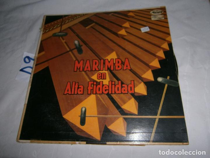 Dischi in vinile: ANTIGUO DISCO VINILO - MARIMBA EN ALTA FIDELIDAD