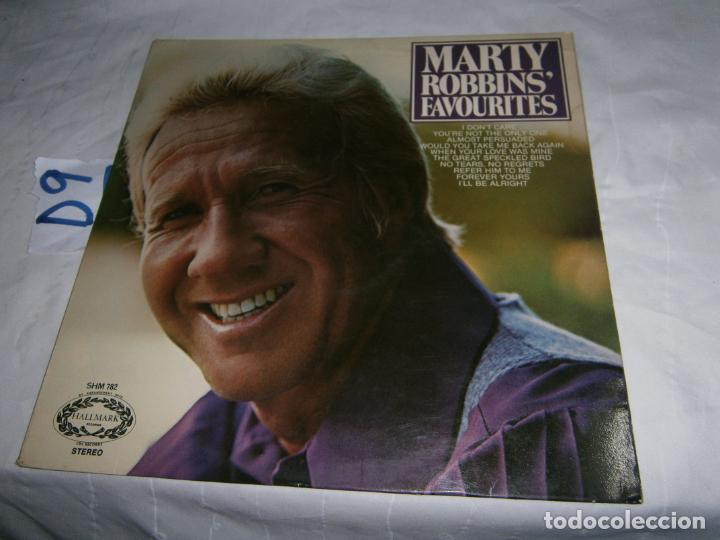 Dischi in vinile: ANTIGUO DISCO VINILO - MARTY ROBBINS FAVOURITES