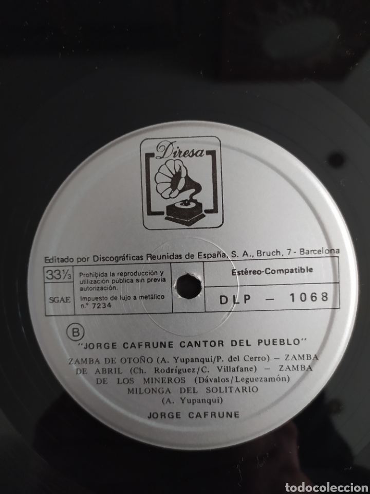 Discos de vinilo: LP Jorge Cafrune - Foto 3