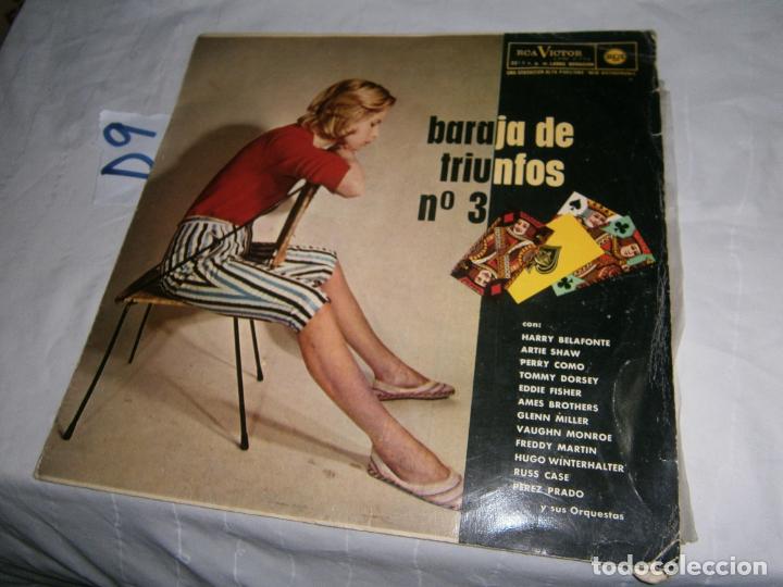 Dischi in vinile: ANTIGUO DISCO VINILO - BARAJA DE TRIUNFOS N&ordm; 3