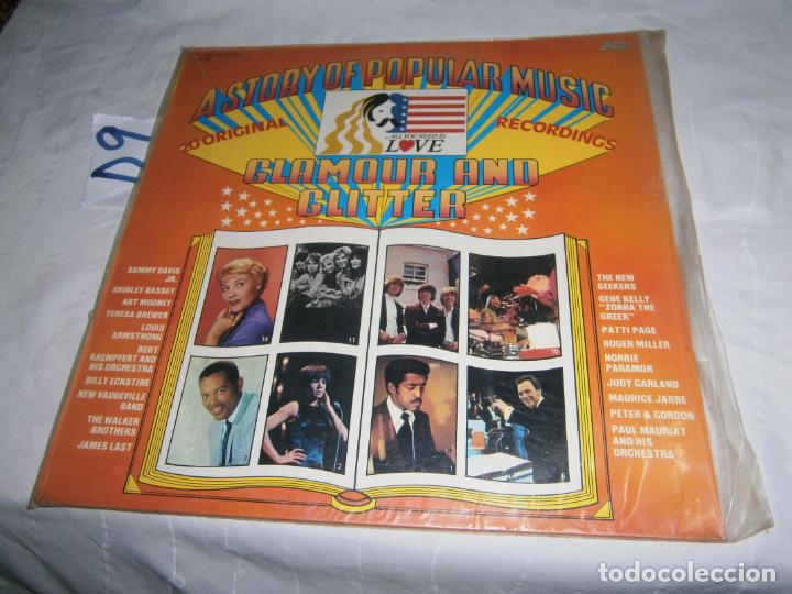 Dischi in vinile: ANTIGUO DISCO VINILO - GLAMOUR AND GLITTER
