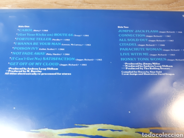 Discos de vinilo: THE ROLLING STONES SOLID ROCK - Foto 3