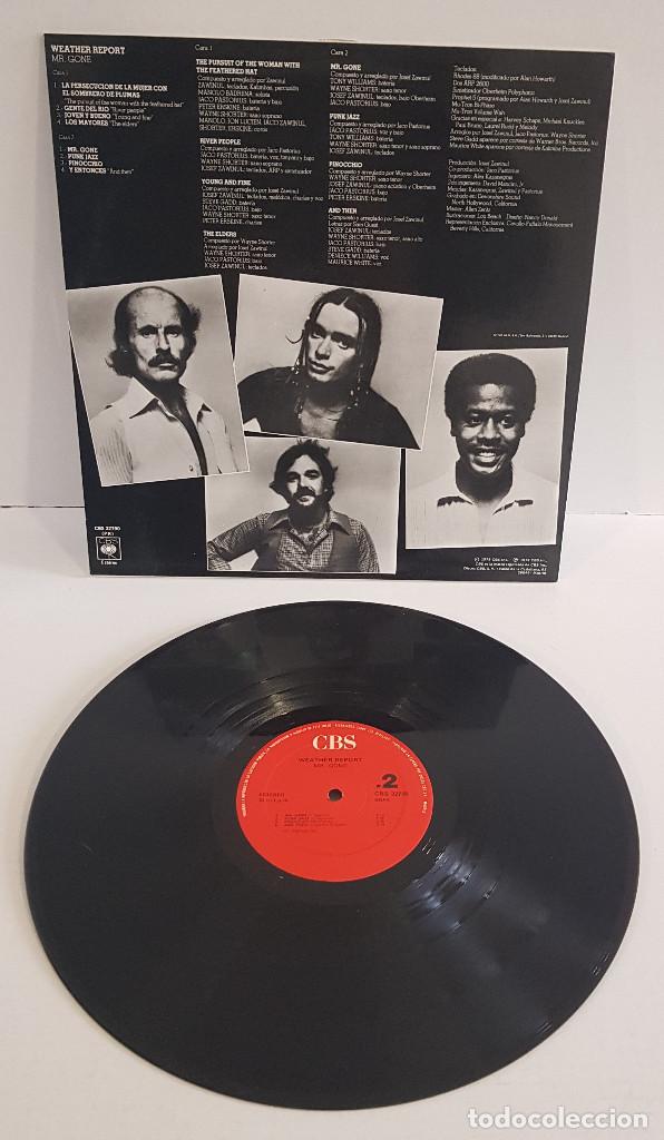 Discos de vinilo: WEATHER REPORT / MR.GONE - Foto 2