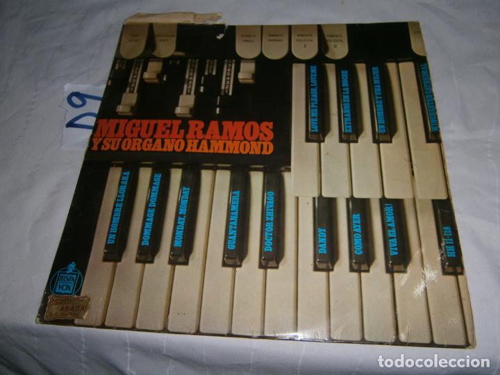 Discos de vinilo: ANTIGUO DISCO VINILO - MIGUEL RAMOS - Foto 1