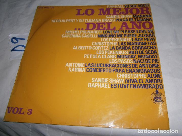 Dischi in vinile: ANTIGUO DISCO VINILO - LO MEJOR DEL A&Ntilde;O