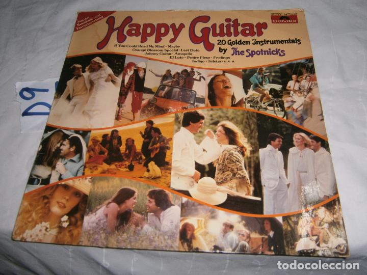 Dischi in vinile: ANTIGUO DISCO VINILO - HAPPY GUITAR