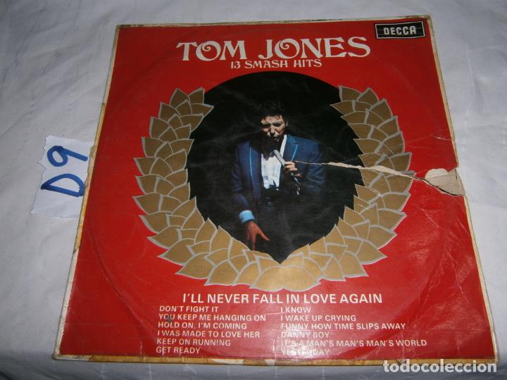 Discos de vinilo: ANTIGUO DISCO VINILO - TOM JONES - Foto 1