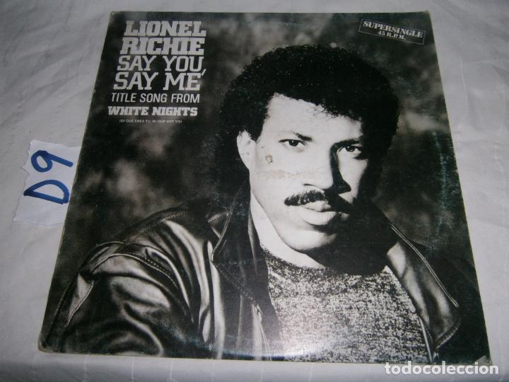 Discos de vinilo: ANTIGUO DISCO VINILO - LIONEL RICHIE - Foto 1