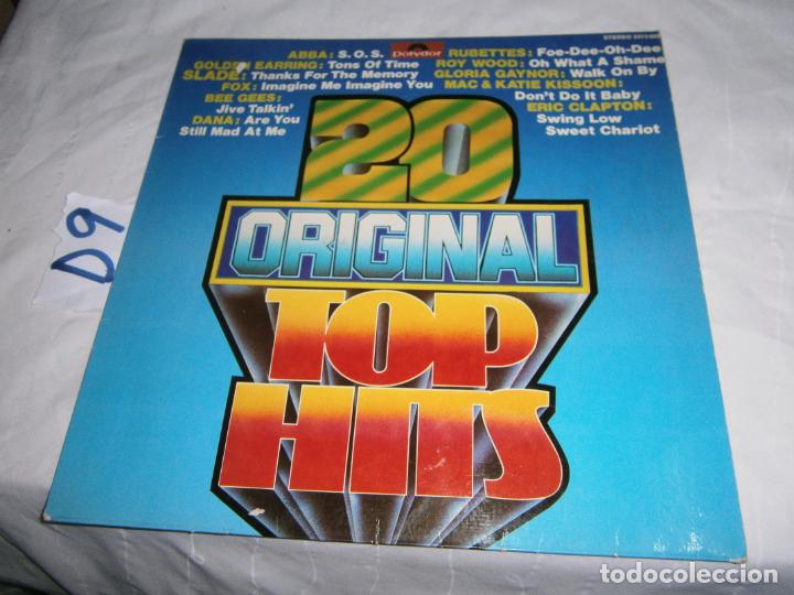 Discos de vinilo: ANTIGUO DISCO VINILO - TOP HITS - Foto 1
