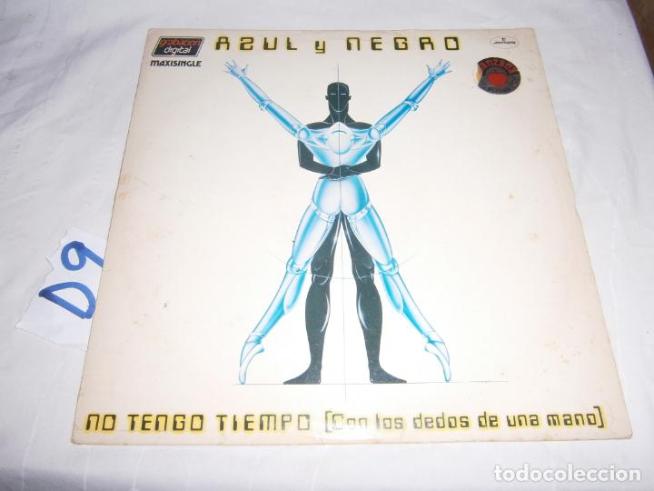Discos de vinil: ANTIGUO DISCO VINILO - AZUL Y NEGRO