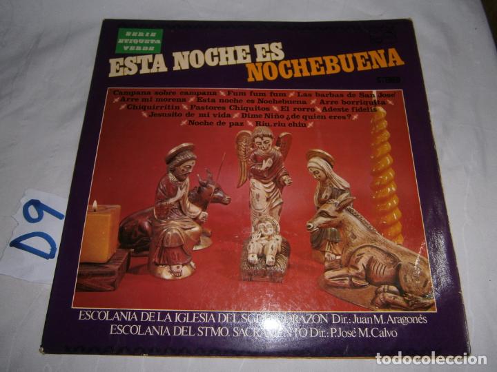 Discos de vinil: ANTIGUO DISCO VINILO - ESCOLANIA DE LA IGLESIA DEL SAGRADO CORAZON Y DEL SANTISIMO SACRAMENTO