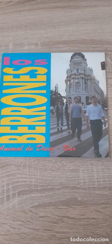 Discos de vinilo: LOS BERRONES Animal de disco bar - Foto 1