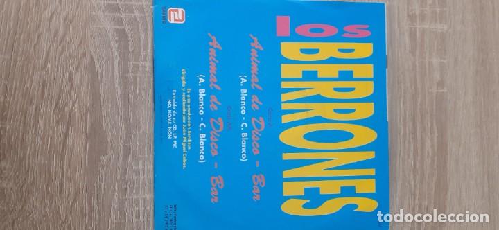 Discos de vinilo: LOS BERRONES Animal de disco bar - Foto 2