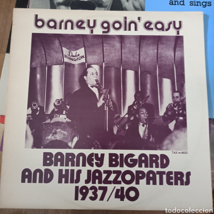 Discos de vinil: Barney Bigard And His Jazzopaters - Barney Goin' Easy (Tax, Sweden)