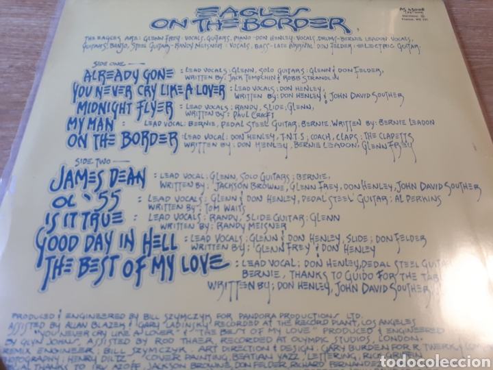 Discos de vinilo: EAGLES ON THE BORDER - Foto 2