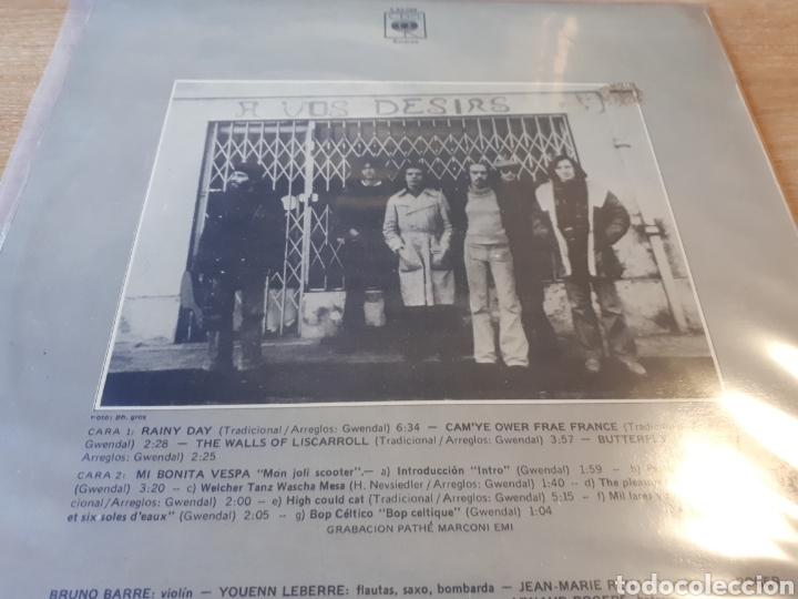 Discos de vinilo: GWENDAL ............... - Foto 2